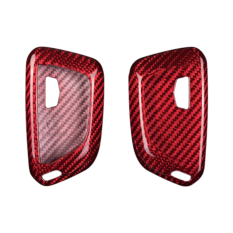 T-Carbon for Cadillac Carbon Fiber Key Fob Case (Model D)