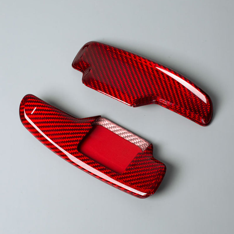 T-Carbon for Chevrolet Corvette Carbon Fiber Paddle Shifters (Model B: Corvette C8)