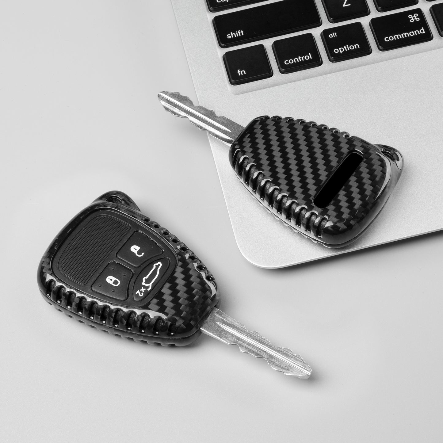 T-Carbon for Jeep Carbon Fiber Key Fob Case (Model E)