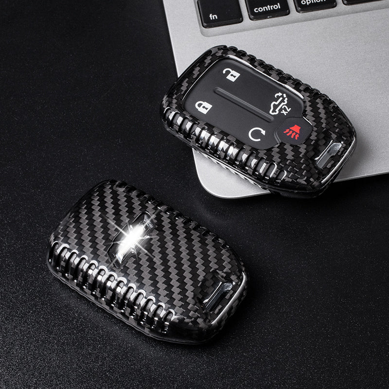 T-Carbon for Chevrolet Carbon Fiber Key Fob Case (Model B)