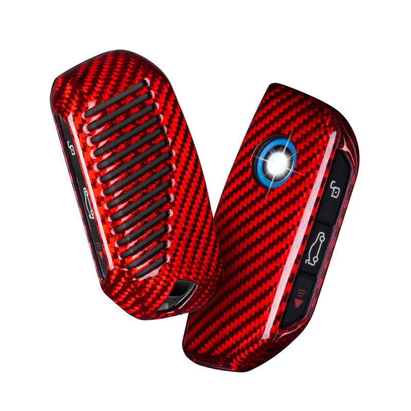 T-Carbon for BMW Carbon Fiber Key Fob Case (Model D)