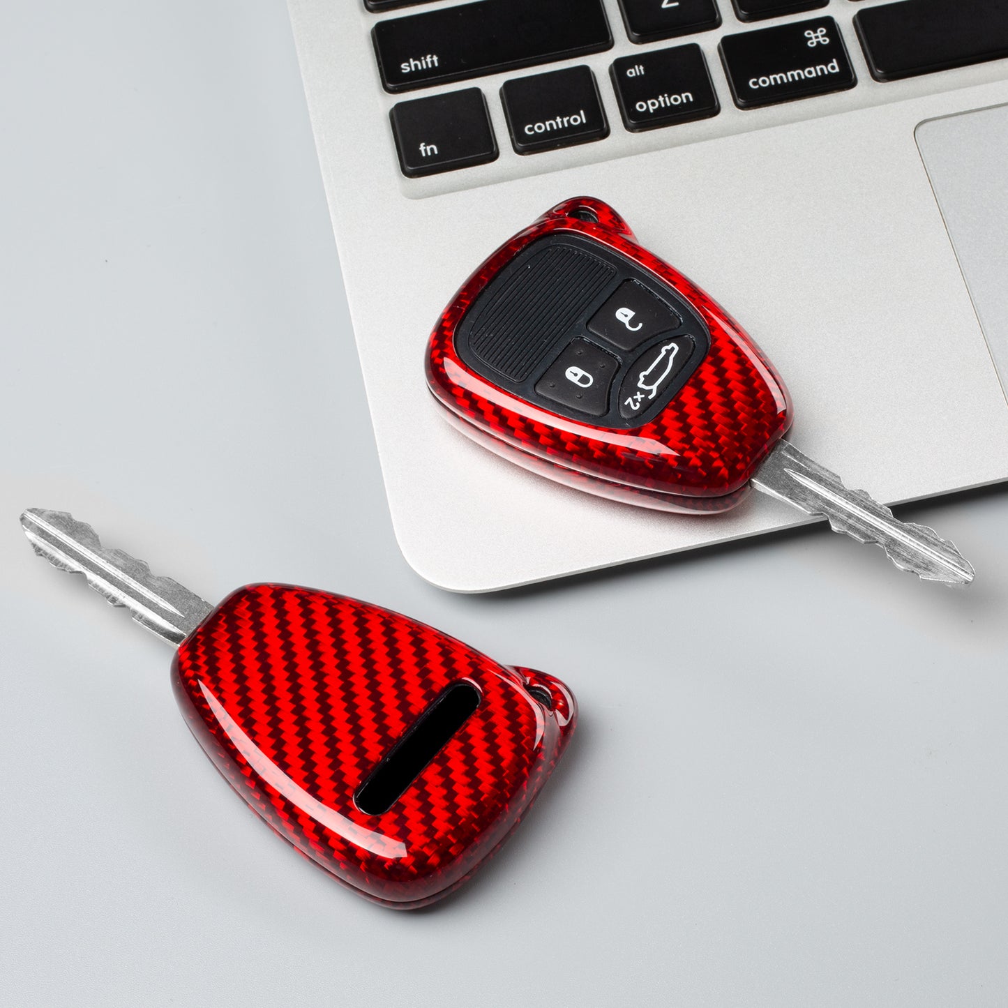 T-Carbon for Jeep Carbon Fiber Key Fob Case (Model E)