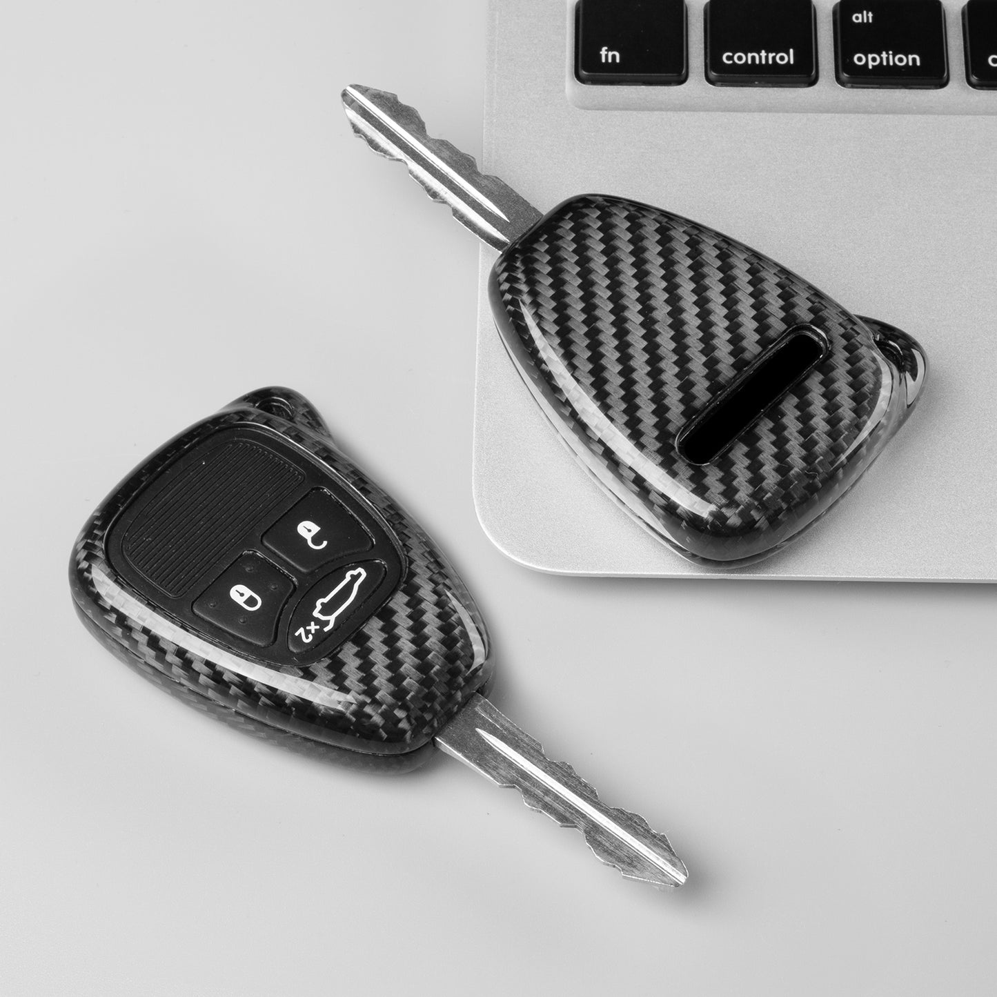 T-Carbon for Jeep Carbon Fiber Key Fob Case (Model E)