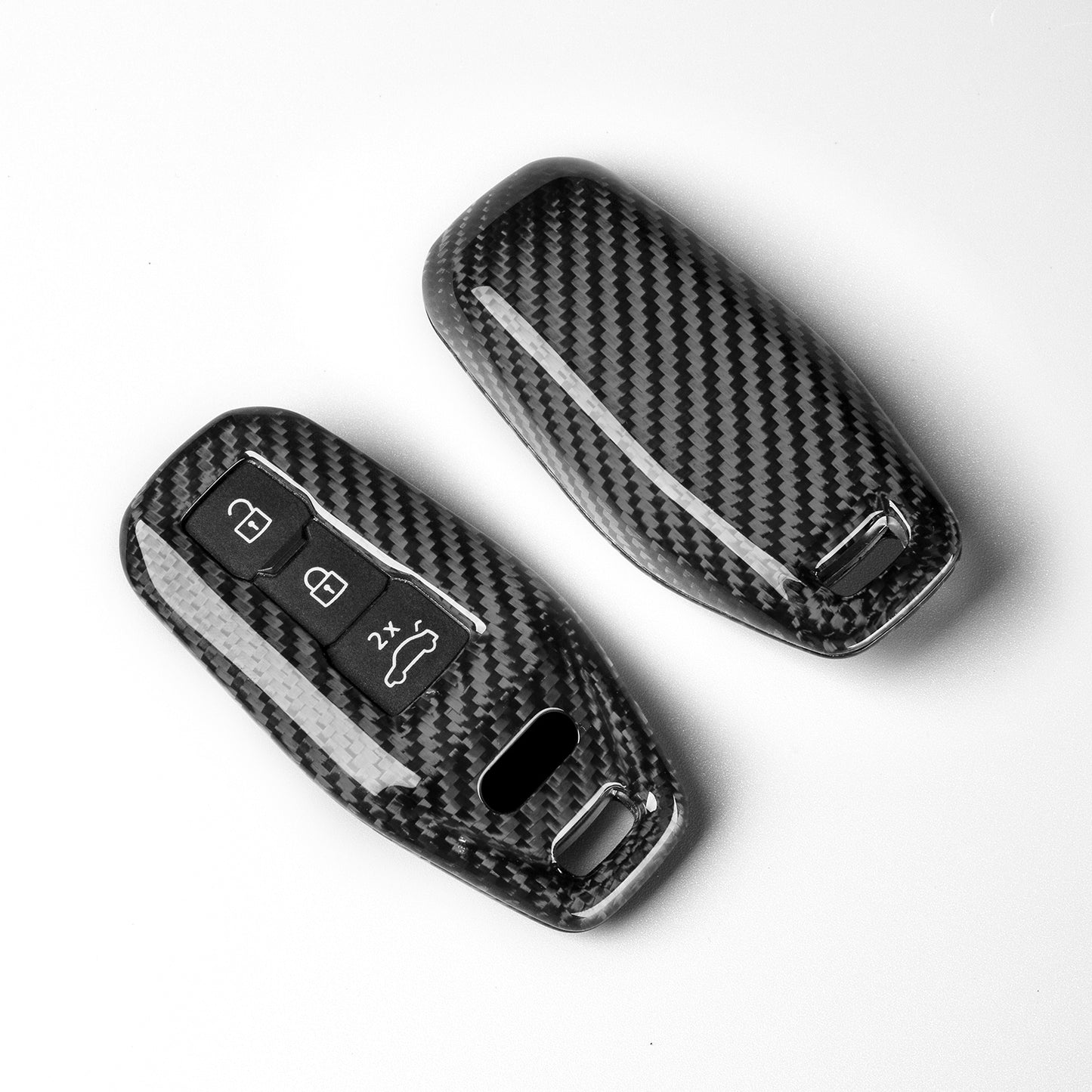 Калъф за ключодържател Audi Carbon Fiber (модел D)