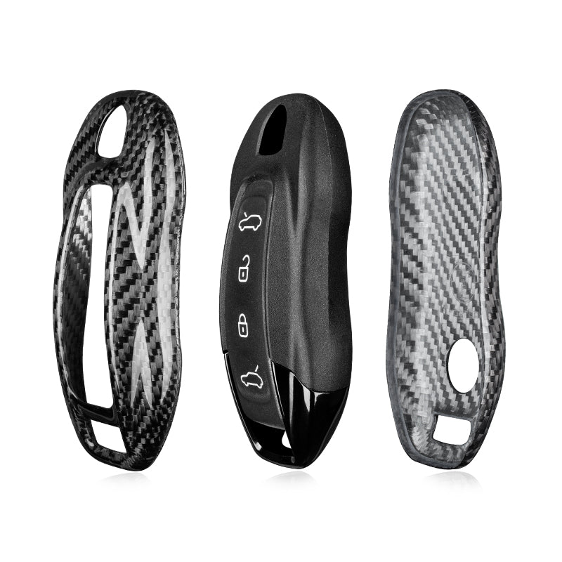 T-Carbon for Porsche Carbon Fiber Key Fob Case (Model E)