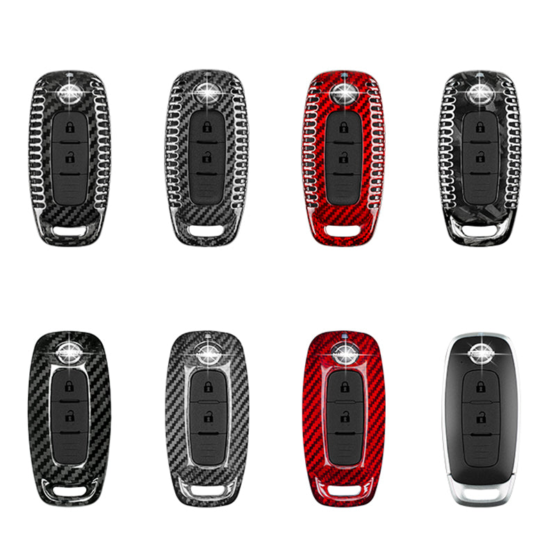 T-Carbon for Nissan Carbon Fiber Key Fob Case (Model C)
