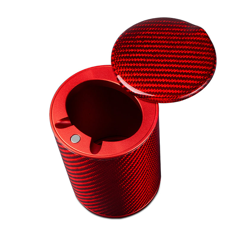 T-Carbon Accessories Carbon Fiber Portable Car Ash Tray