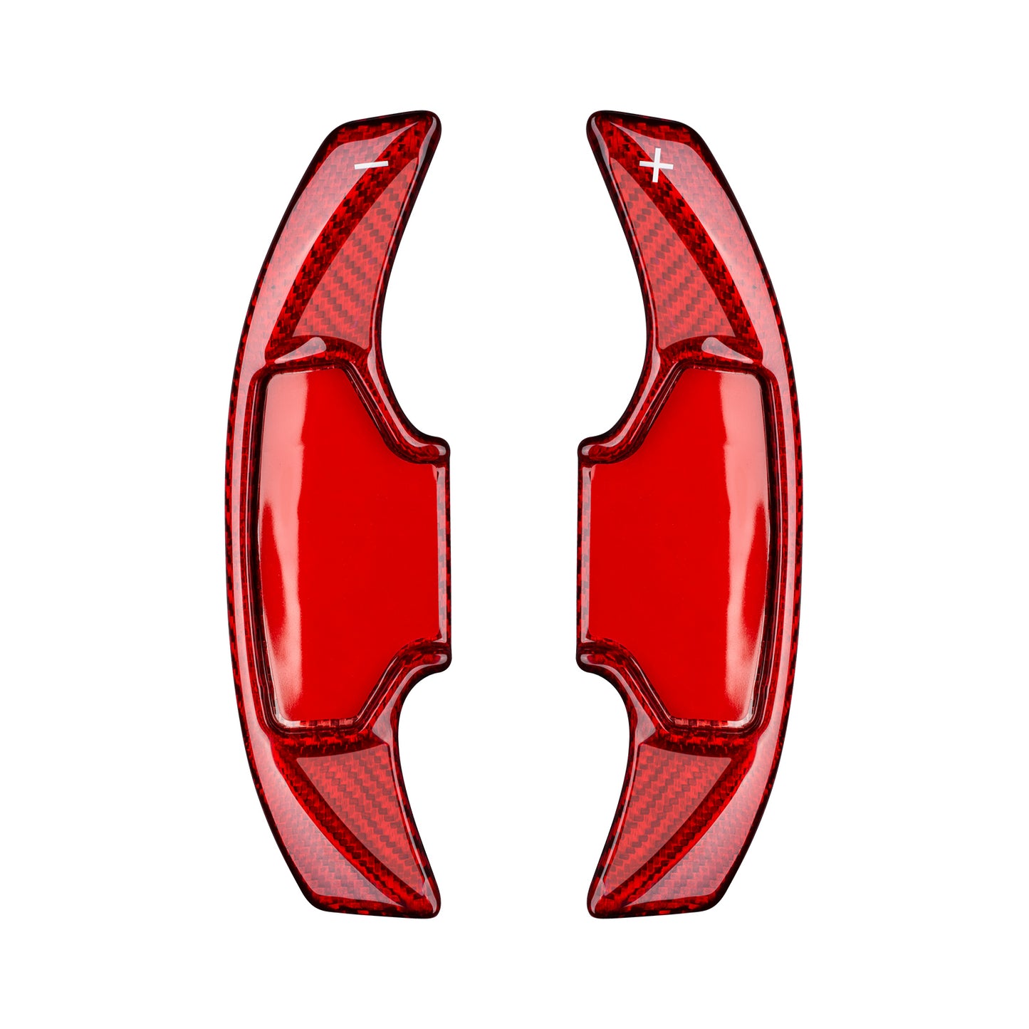 T-Carbon for Ford Mustang Carbon Fiber Paddle Shifters (Model C)