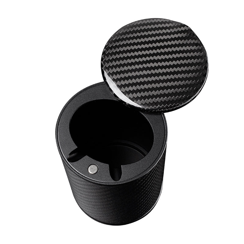 T-Carbon Accessories Carbon Fiber Portable Car Ash Tray