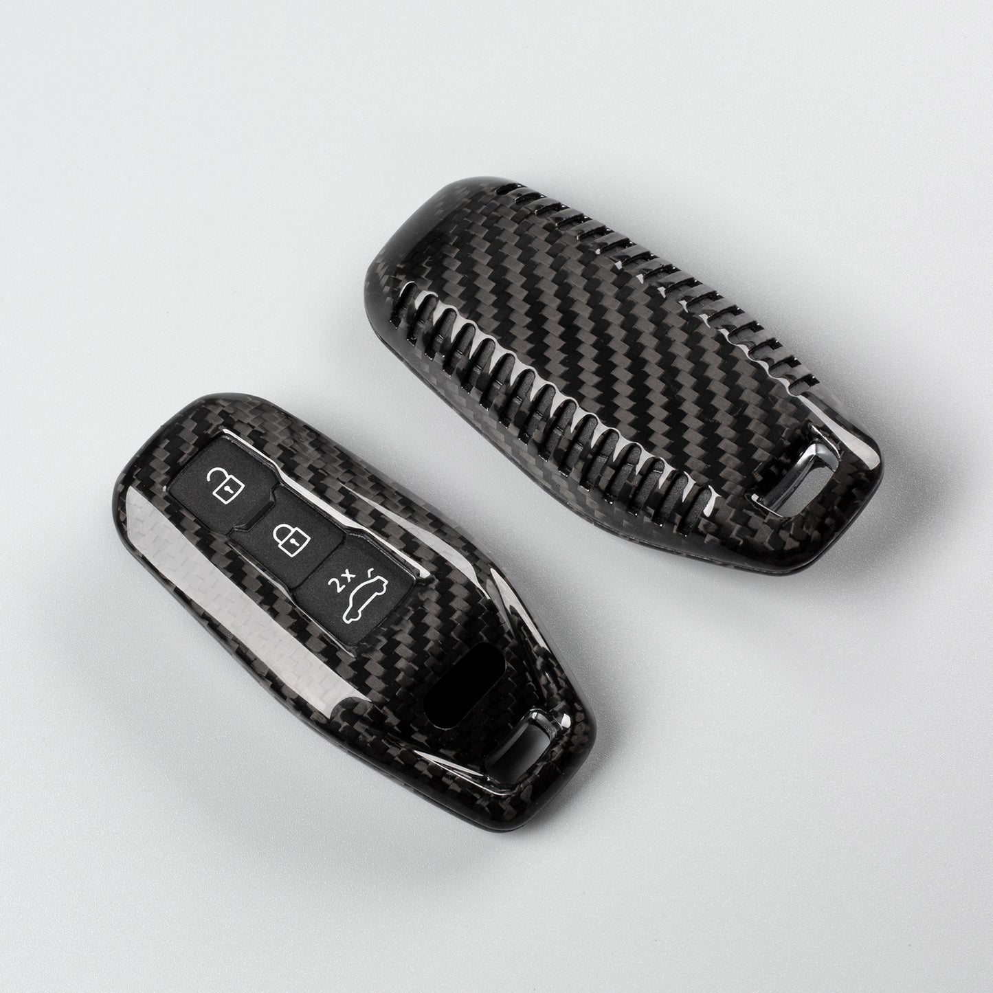 Калъф за ключодържател Audi Carbon Fiber (модел D)