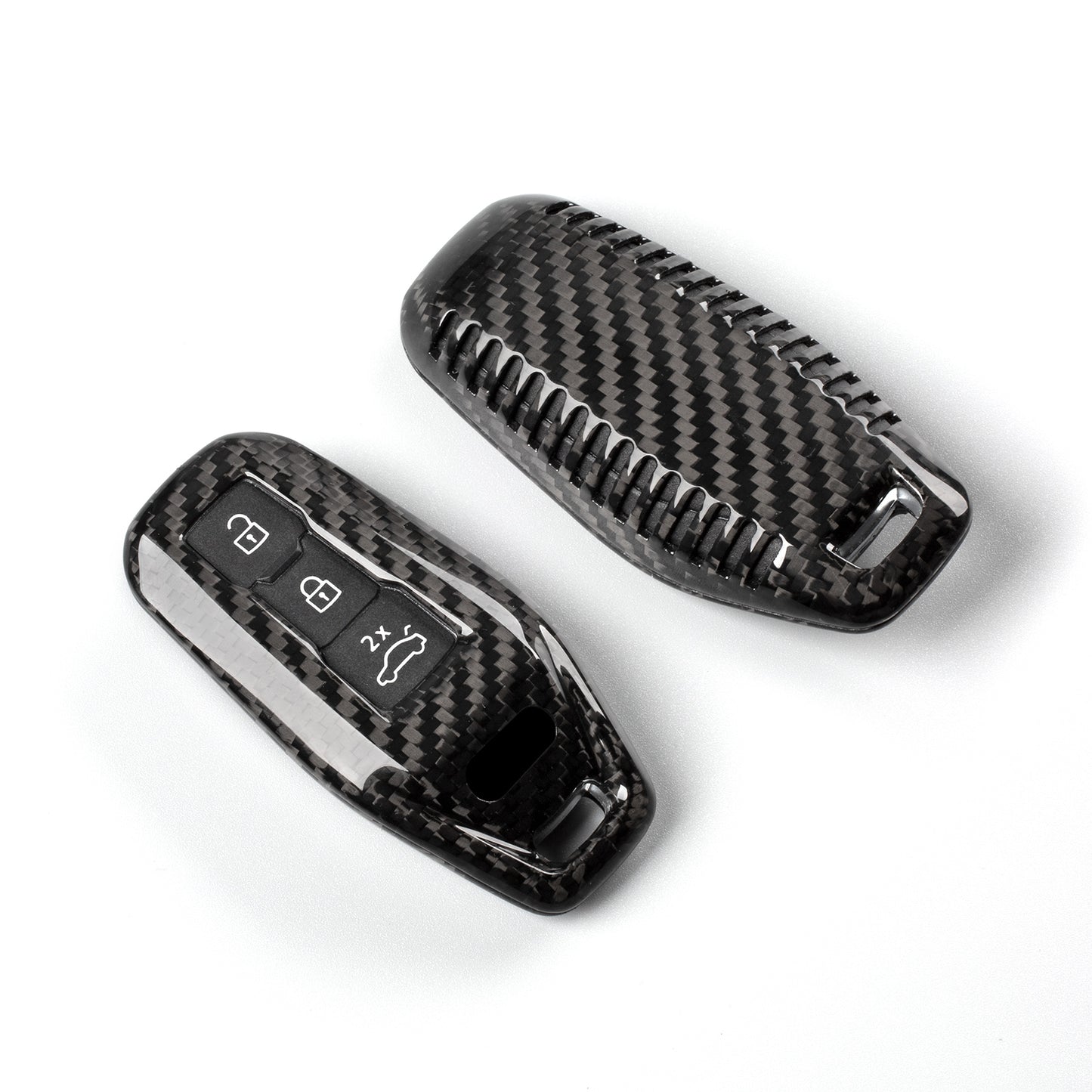 Калъф за ключодържател Audi Carbon Fiber (модел D)