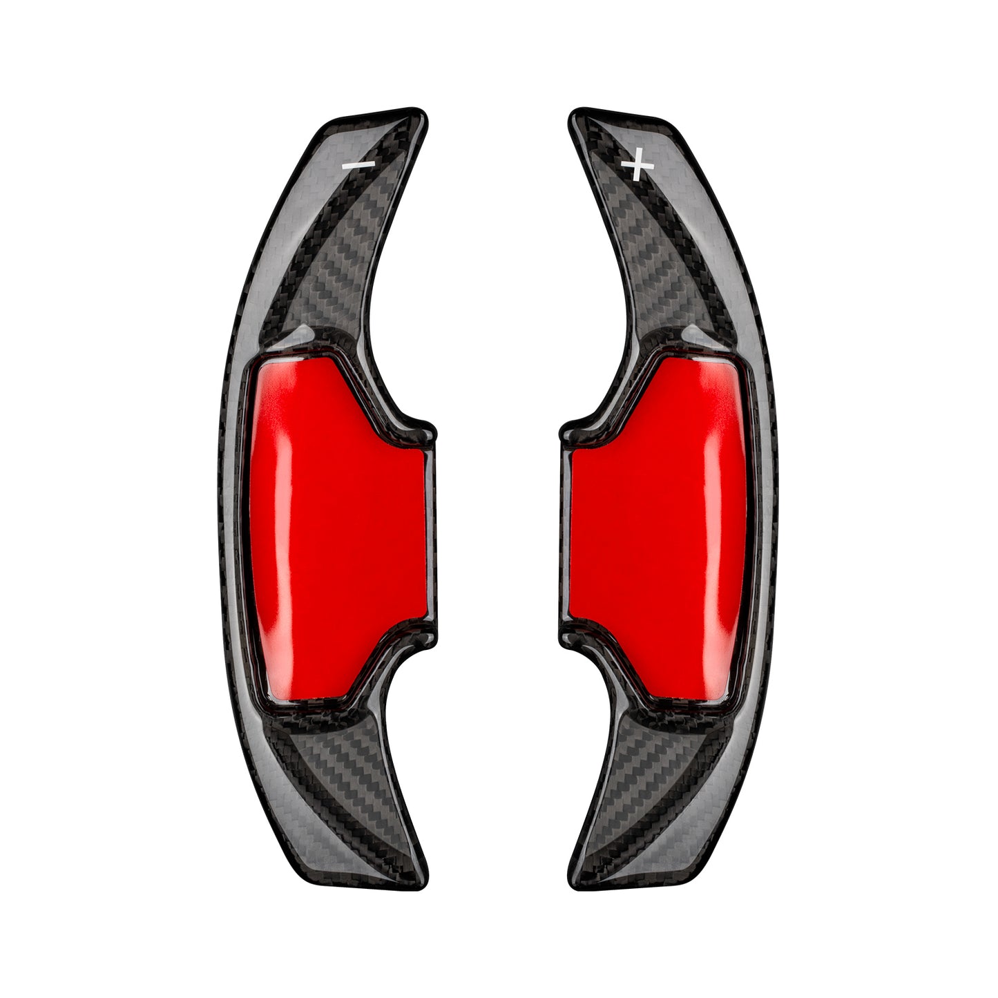 T-Carbon for Ford Mustang Carbon Fiber Paddle Shifters (Model C)