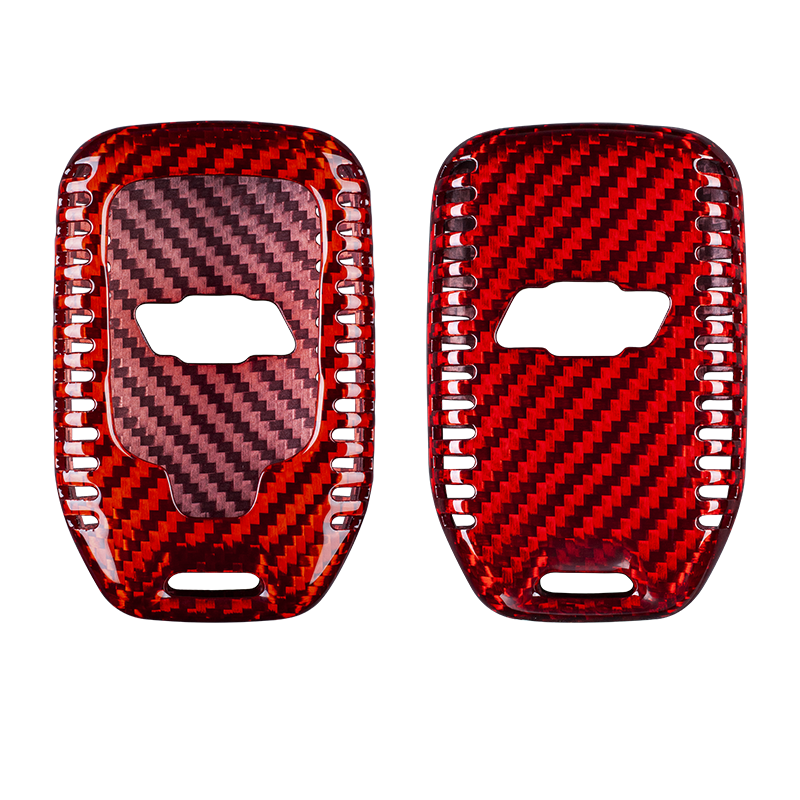 T-Carbon for Chevrolet Carbon Fiber Key Fob Case (Model B)