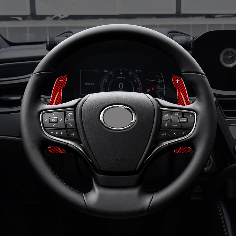 T-Carbon for Lexus Carbon Fiber Paddle Shifters Replacement (Model A)