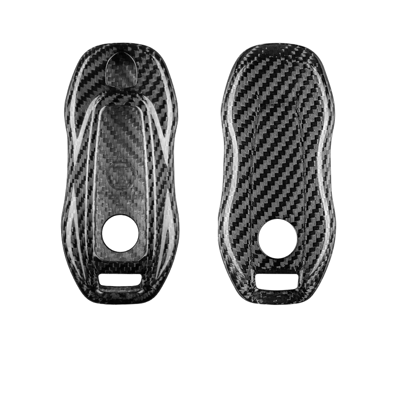 T-Carbon for Porsche Carbon Fiber Key Fob Case (Model E)