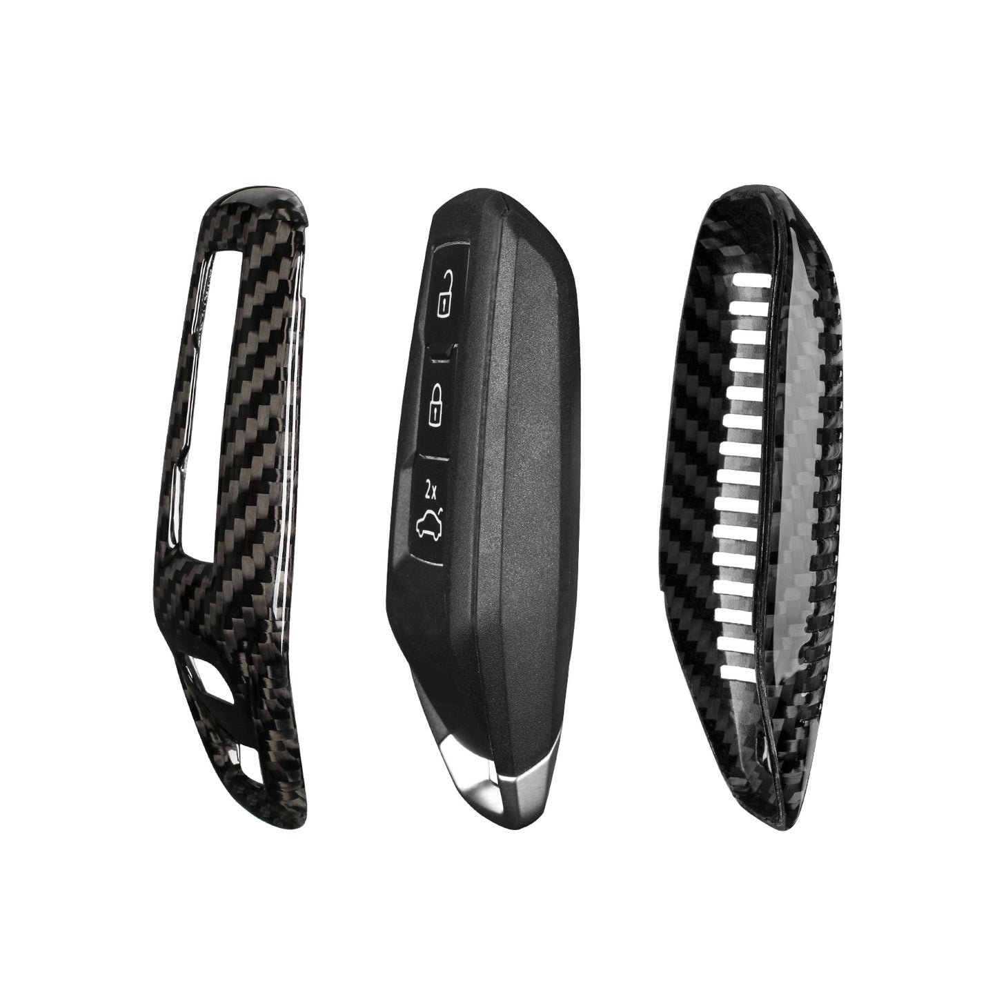 Калъф за ключодържател Audi Carbon Fiber (модел D)