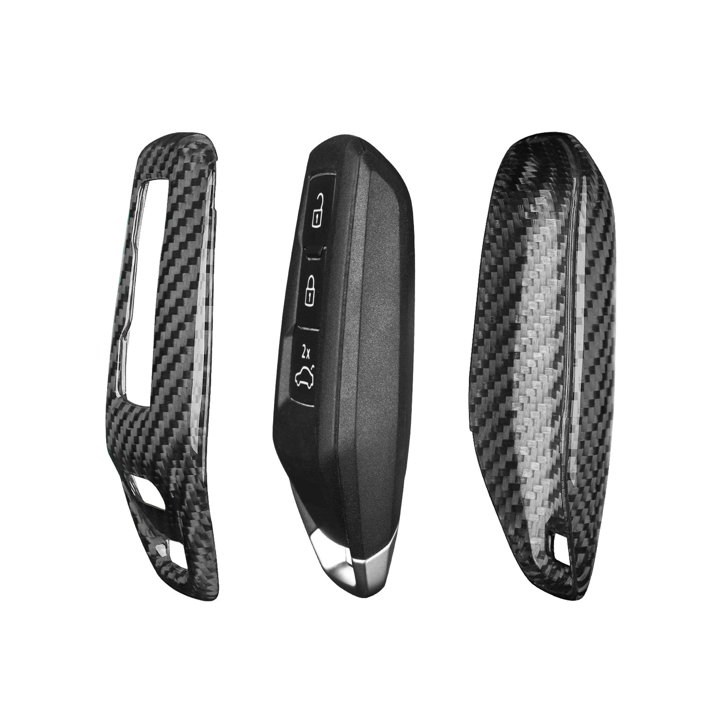 Калъф за ключодържател Audi Carbon Fiber (модел D)