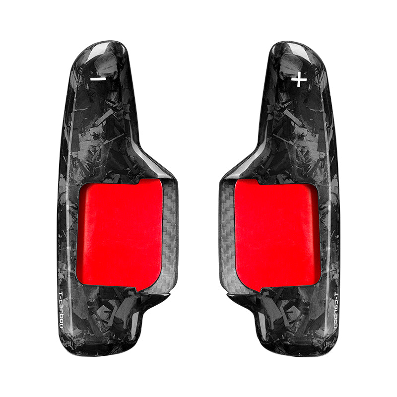 T-Carbon for Chevrolet Corvette Carbon Fiber Paddle Shifters (Model B: Corvette C8)