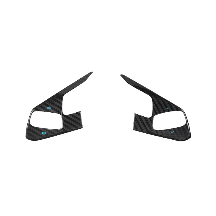Carbon Fiber Steering Wheel Cover for Chevrolet Corvette (Model B)
