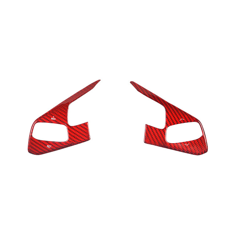 Carbon Fiber Steering Wheel Cover for Chevrolet Corvette (Model B)