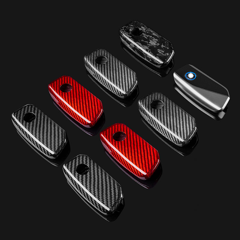 T-Carbon for BMW Carbon Fiber Key Fob Case (Model D)
