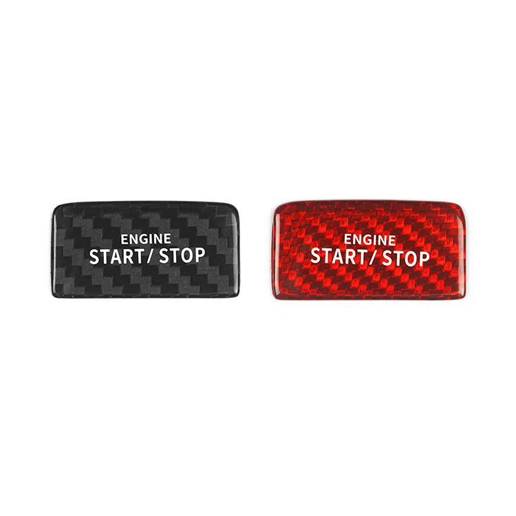 Carbon Fiber Start Stop Button for Volkswagen (Model F)