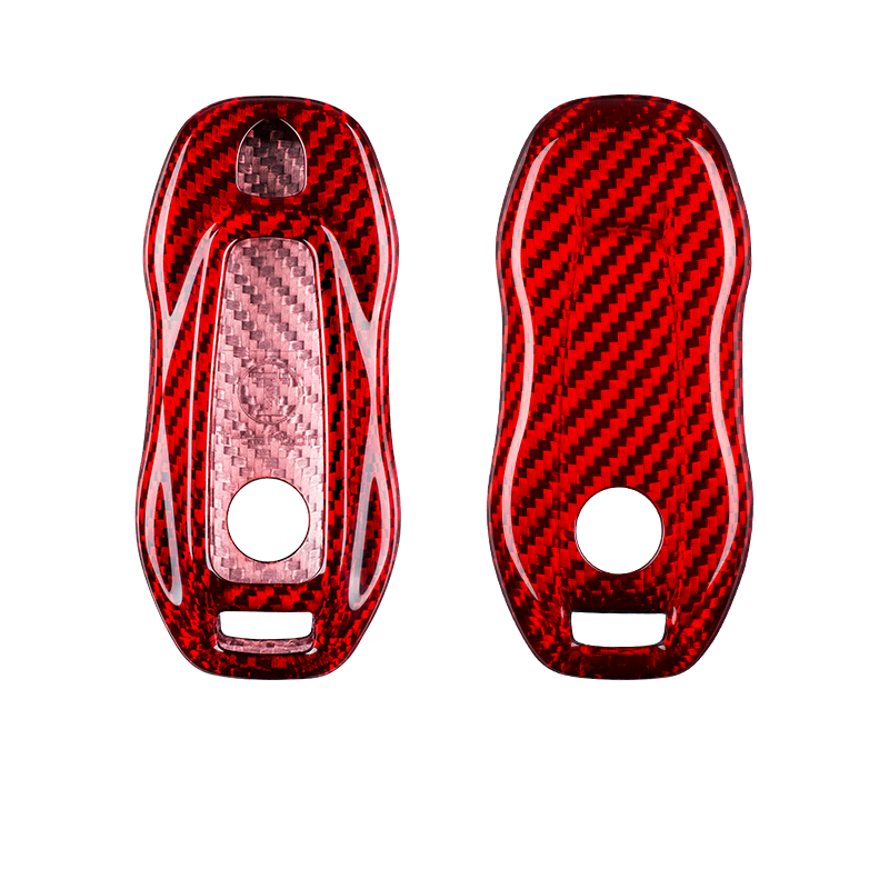 T-Carbon for Porsche Carbon Fiber Key Fob Case (Model E)