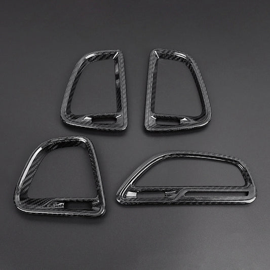 Carbon Fiber Front AC Vents Cover for Dodge (Model A)