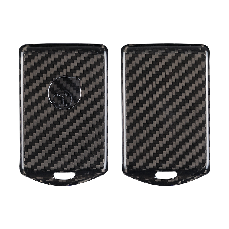 Carbon Fiber Key Fob Cover For Nissan Armada, Titan, Pathfinder (2022-2024) - Sleek & Protective - View #4