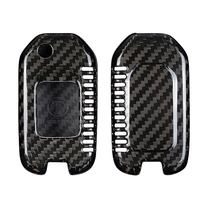 TCarbon for Honda Carbon Fiber Key Fob Case (Model D) TCarbon