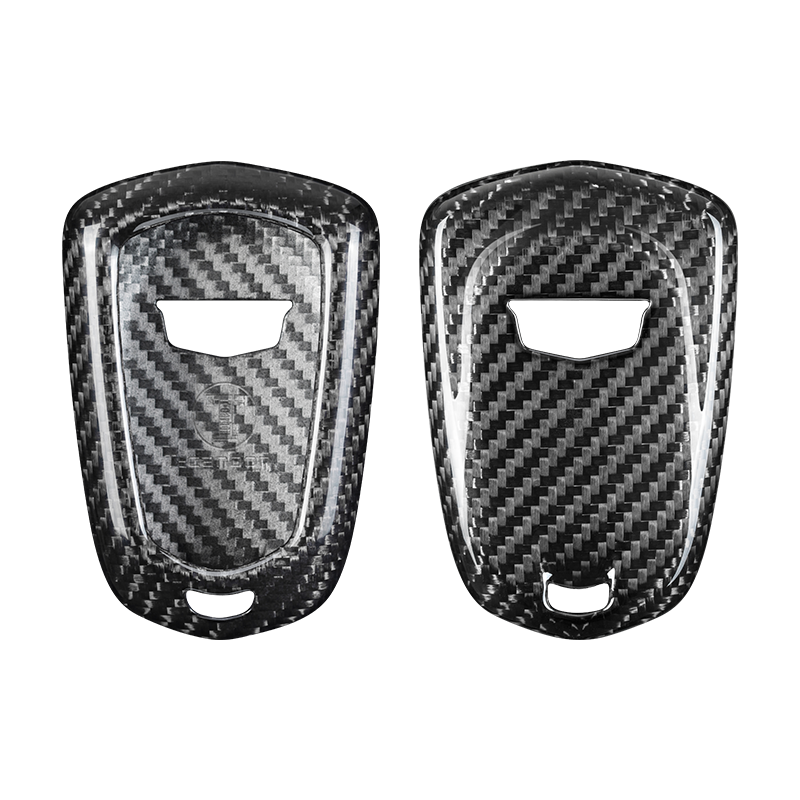 T-Carbon for Cadillac Carbon Fiber Key Fob Case (Model B) - T-Carbon Official Store