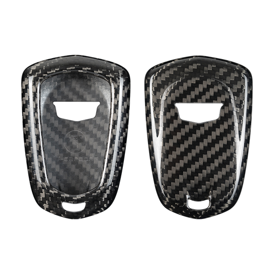T-Carbon for Cadillac Carbon Fiber Key Fob Case (Model B) - T-Carbon Official Store
