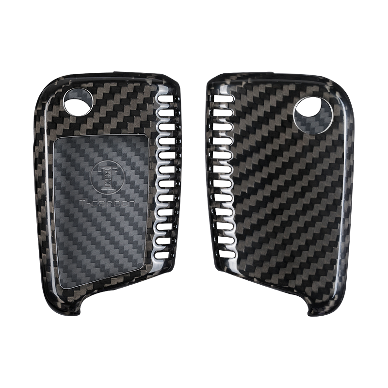 Volkswagen Carbon Fiber Key Fob Case (Model C) - T-Carbon Official