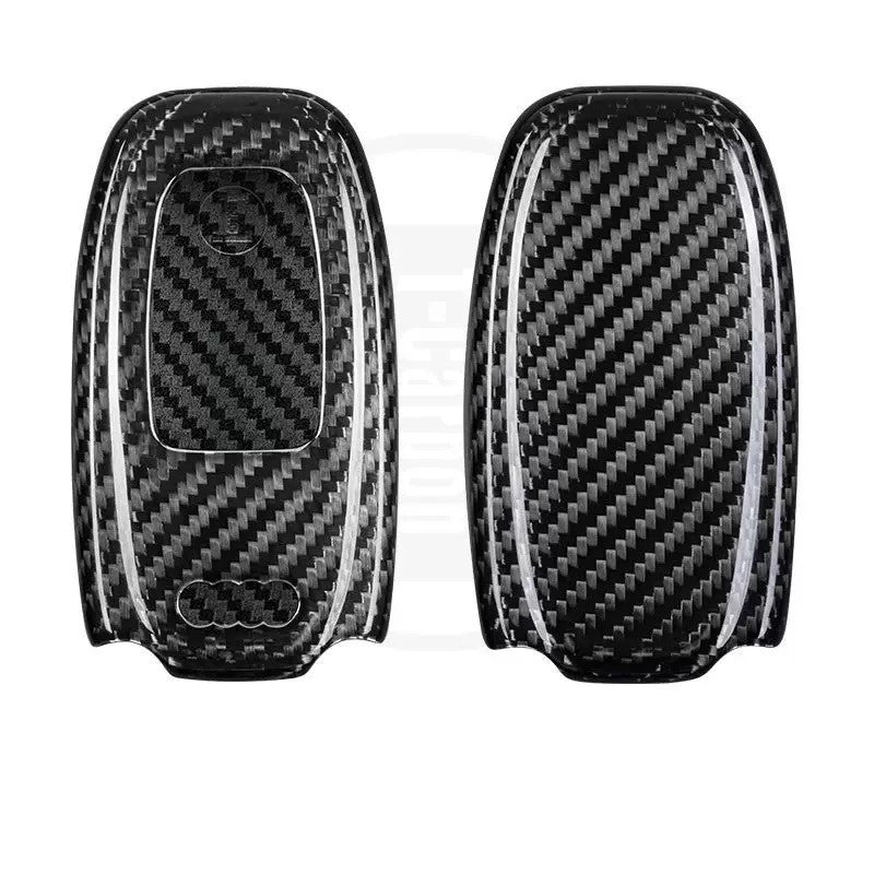 Audi Carbon Fiber Key Fob Case (Model A) - T-Carbon Official