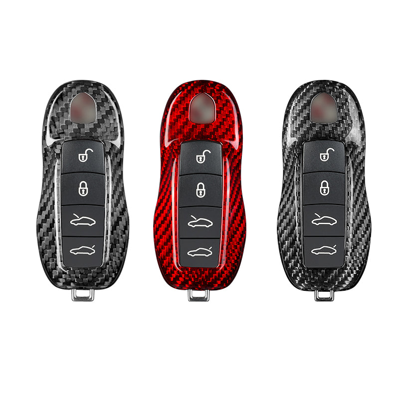 T-Carbon for Porsche Carbon Fiber Key Fob Case (Model A) - T-Carbon Official Store