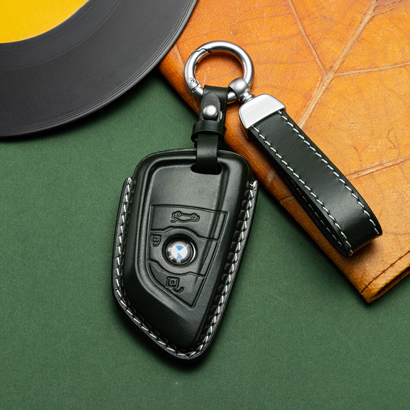 Exclusive Leather Key Fob Cover for BMW (Model B)