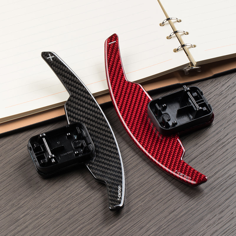 T-Carbon for BMW M-Series Carbon Fiber Paddle Shifters Replacement (Model A) - T-Carbon Official Store
