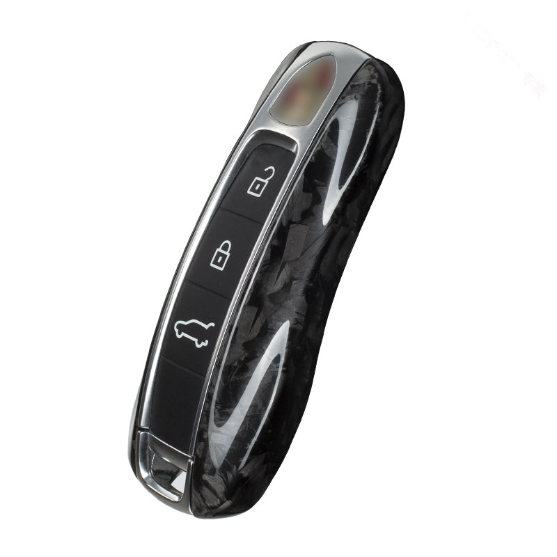 T-Carbon for Porsche Carbon Fiber Key Fob Case (Model C) - T-Carbon Official Store
