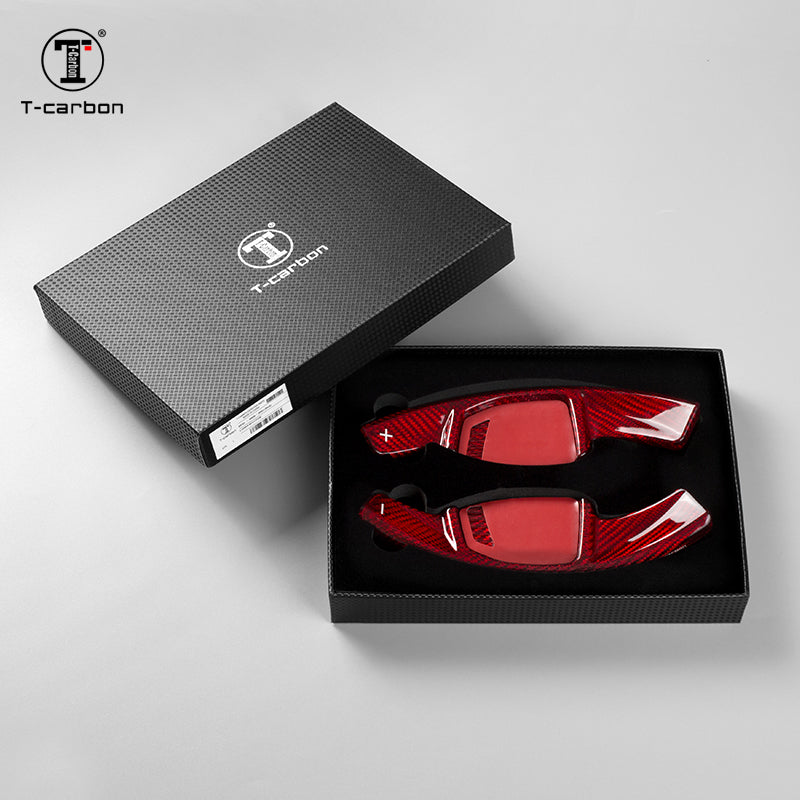 T-Carbon for Audi Carbon Fiber Paddle Shifters (Model G: 2021) - T-Carbon Official Store
