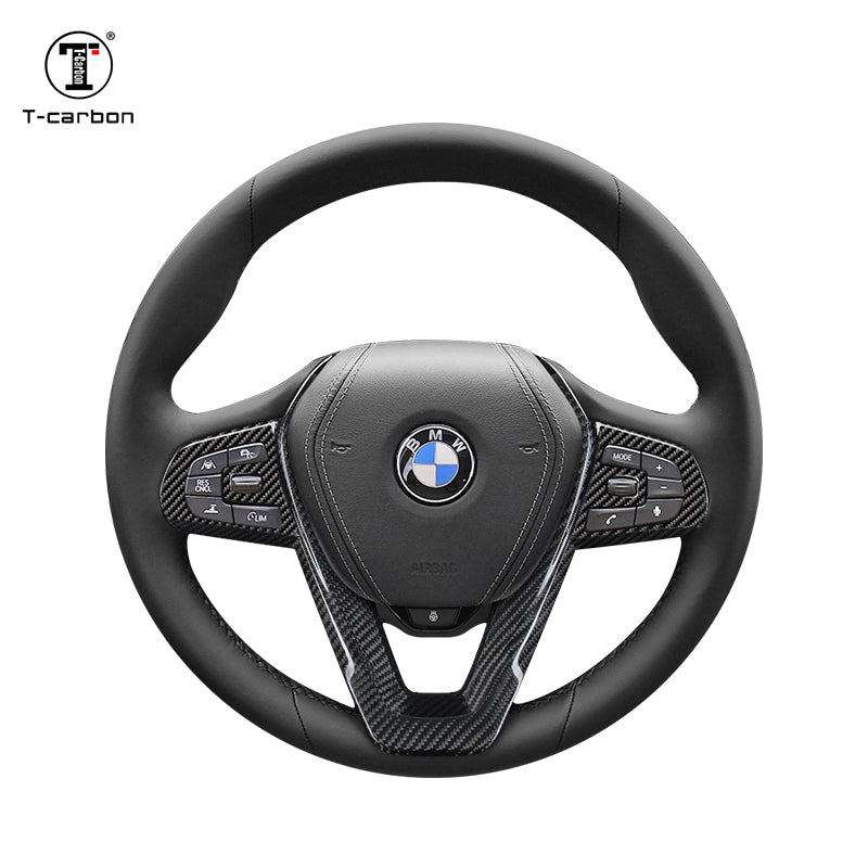 T-Carbon for BMW Carbon Fiber Steering Wheel Cover (Model C: 2018-2021) - T-Carbon Official Store