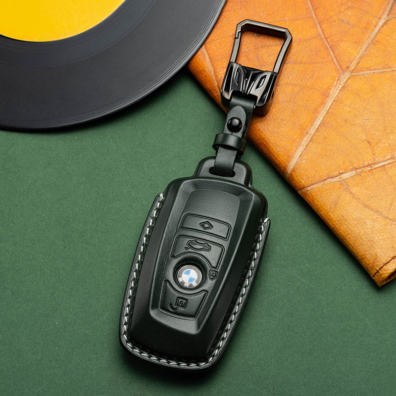 Exclusive Leather Key Fob Cover for BMW (Model A)