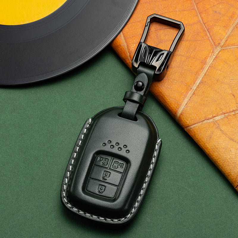 Exclusive Leather Key Fob Cover for Honda (Model C)