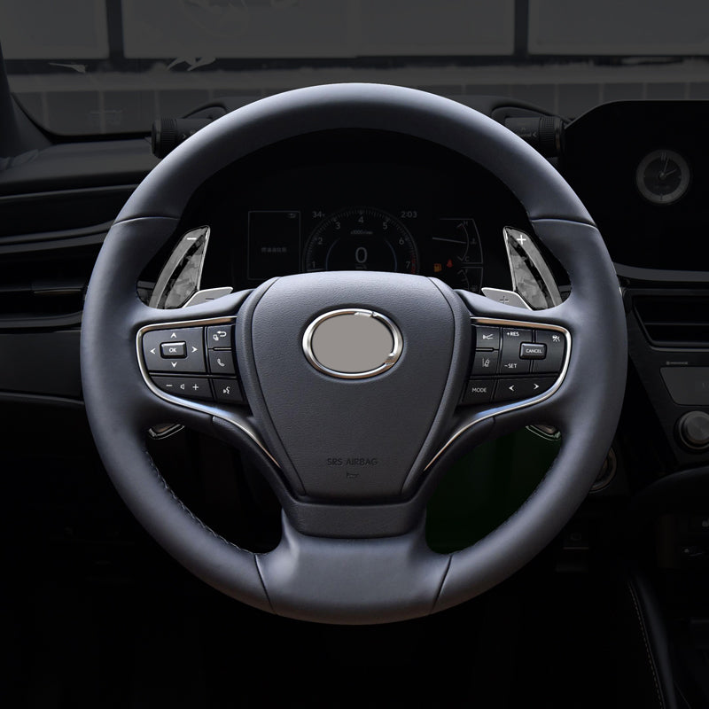 T-Carbon for Lexus Carbon Fiber Paddle Shifters (Model C: 2022 onwards)