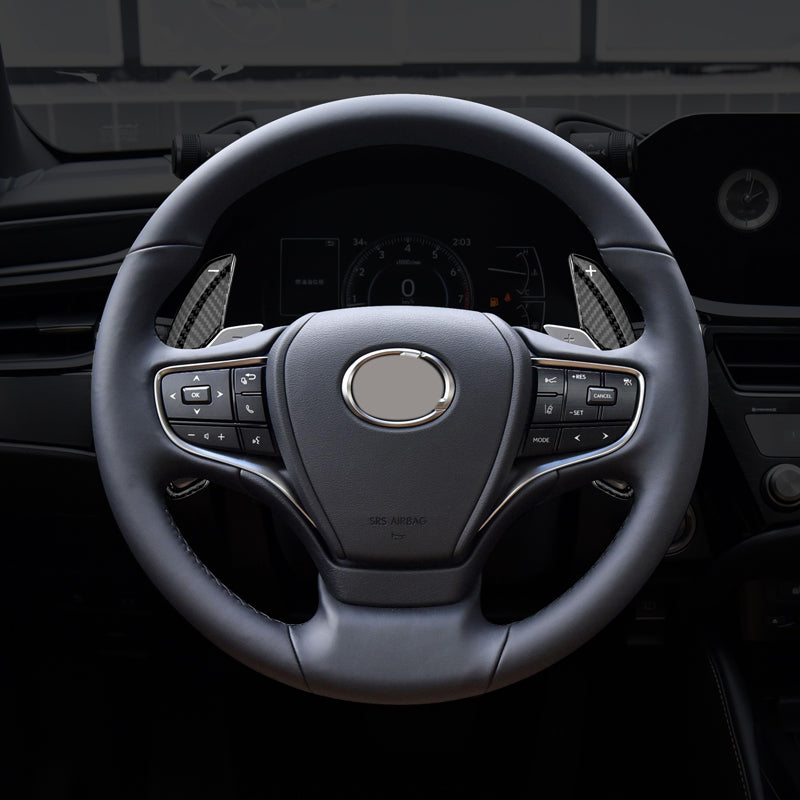 T-Carbon for Lexus Carbon Fiber Paddle Shifters (Model C: 2022 onwards)