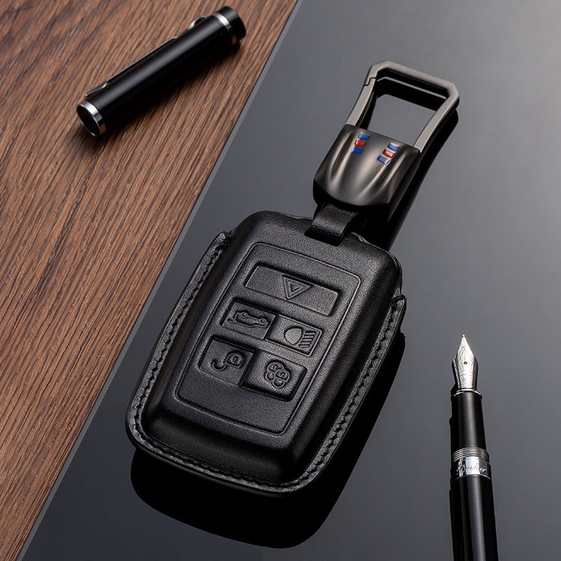 Leather Key Fob Cover for Land Rover Range Rover (Model B) - T-Carbon Official Store