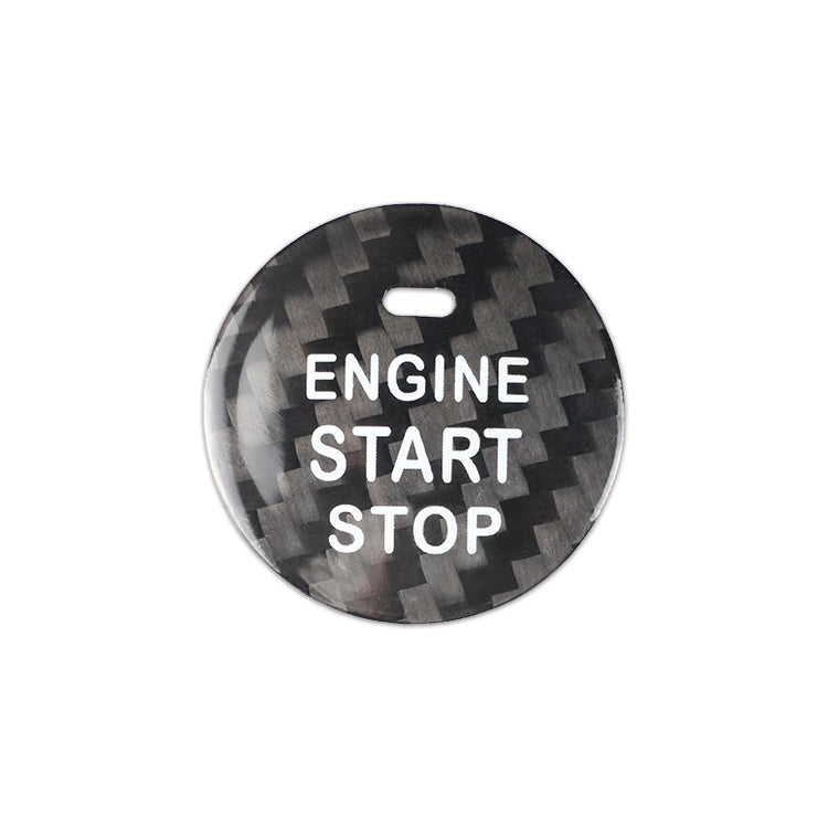 Carbon Fiber Start Stop Button for Subaru (Model A)