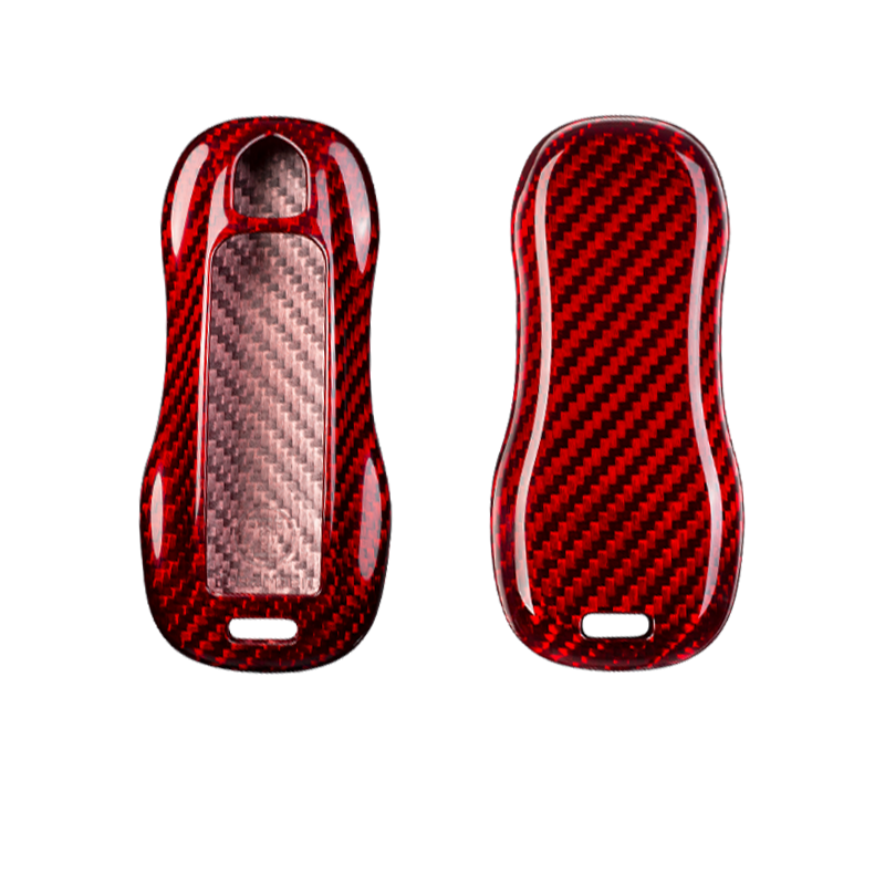 T-Carbon for Porsche Carbon Fiber Key Fob Case (Model C) - T-Carbon Official Store