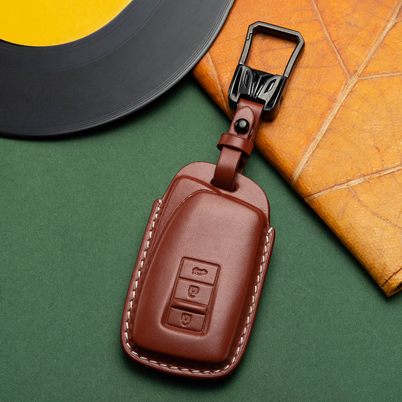 Exclusive Leather Key Fob Cover for Lexus (Model C)