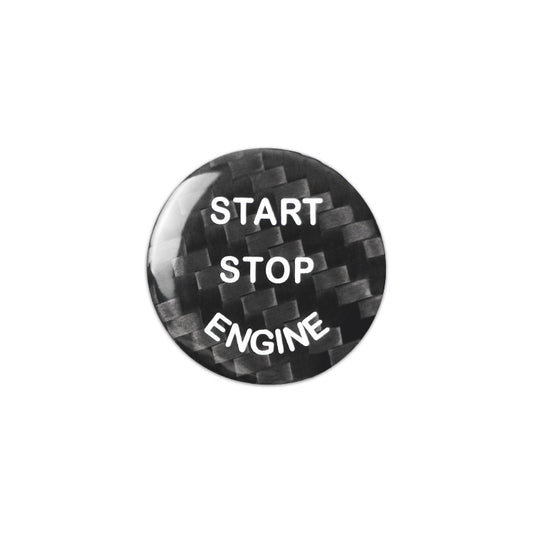 Carbon Fiber Start Stop Button for BMW (Model A)