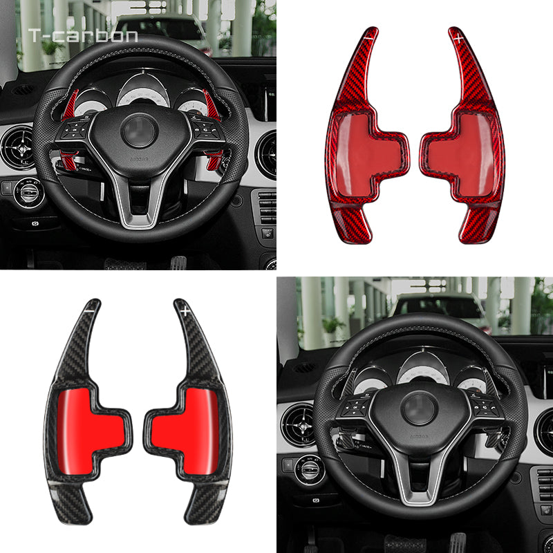 T-Carbon for Mercedes Benz Carbon Fiber Paddle Shifters (Model A: 2008-2014) - T-Carbon Official Store
